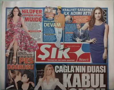 Sözcü Gazetesi Şık Eki 3 Kasım 2016 Çağlanın Duası Kabul Oldu - GZ44939 - 1