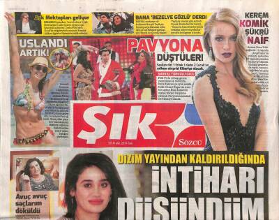 Sözcü Gazetesi Şık Eki 30 Aralık 2014 - Candan Erçetinle Paris Havası GZ106886 - 1