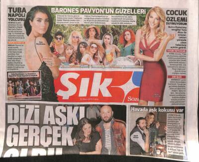 Sözcü Gazetesi Şık Eki 30 Ekim 2015 - Moda İkonu Sermiyan Midyat GZ117267 - 1