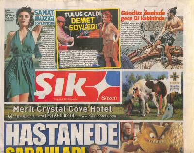 Sözcü Gazetesi Şık Eki 5 Ağustos 2015 - Tarkan , Sahneye Çıkmadan Bise Çağrıldı - Festival Rihannayla Şenlendi GZ123306 - 1