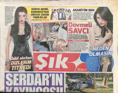 Sözcü Gazetesi Şık Eki 7 Mart 2015 - Indiana Jonesun Uçağı Yere Çakıldı GZ117035 - 1