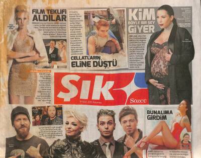 Sözcü Gazetesi Şık Eki 9 Kasım 2015 - Perihan Savaşa Onur Ödülü GZ116481 - 1