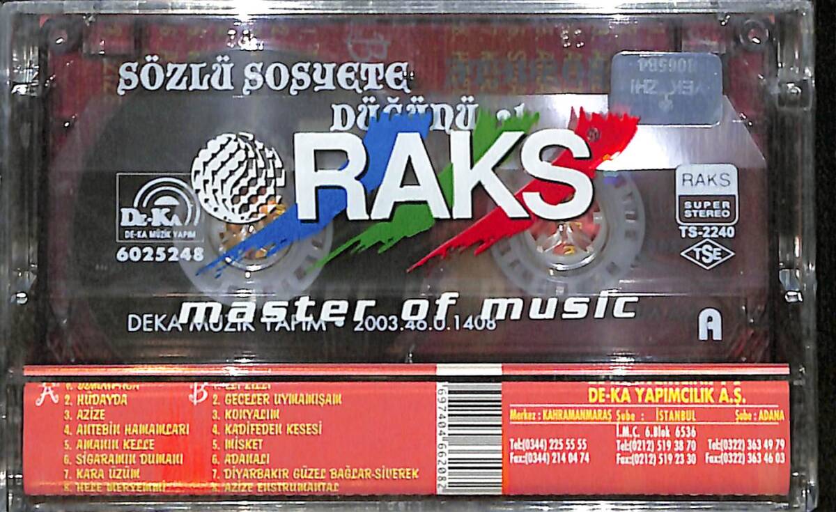 Sözlü Sosyete Düğünü 1 Kaset (Sıfır Kaset) KST29186 - 2