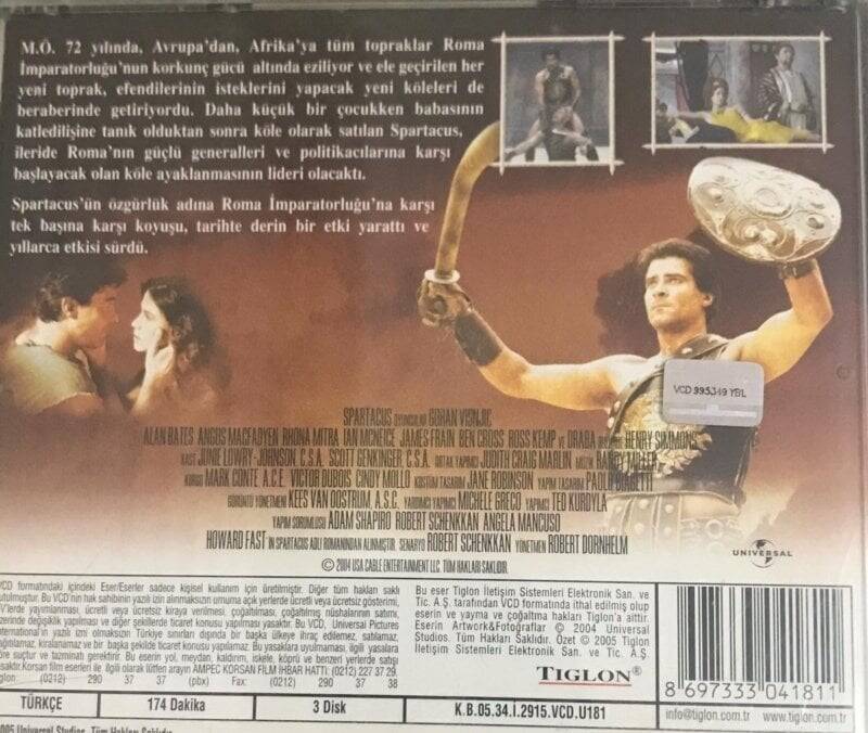 Spartacus Film VCD7215 - 2