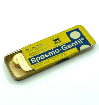 Spasmo-Gentil Teneke Hap Kutusu Koleksiyonluk (N) - 2