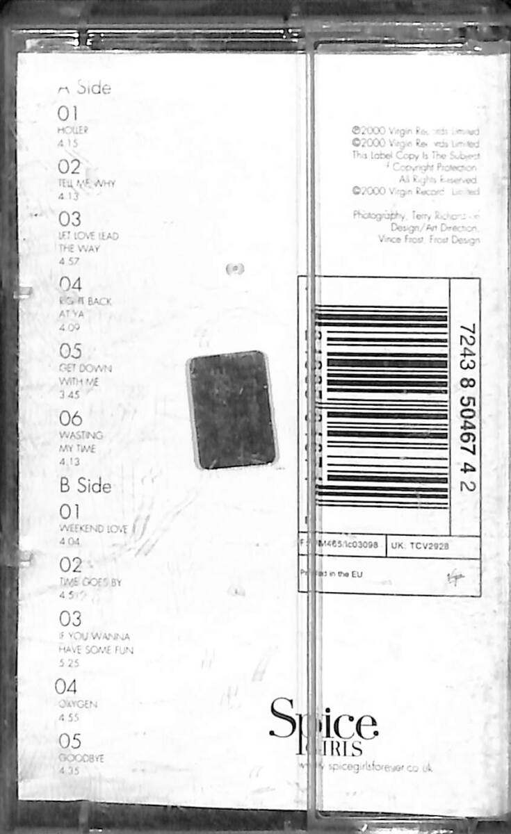 Spice Girls – Forever Orijinal Kaset (İkinci El) KST30840 - 2