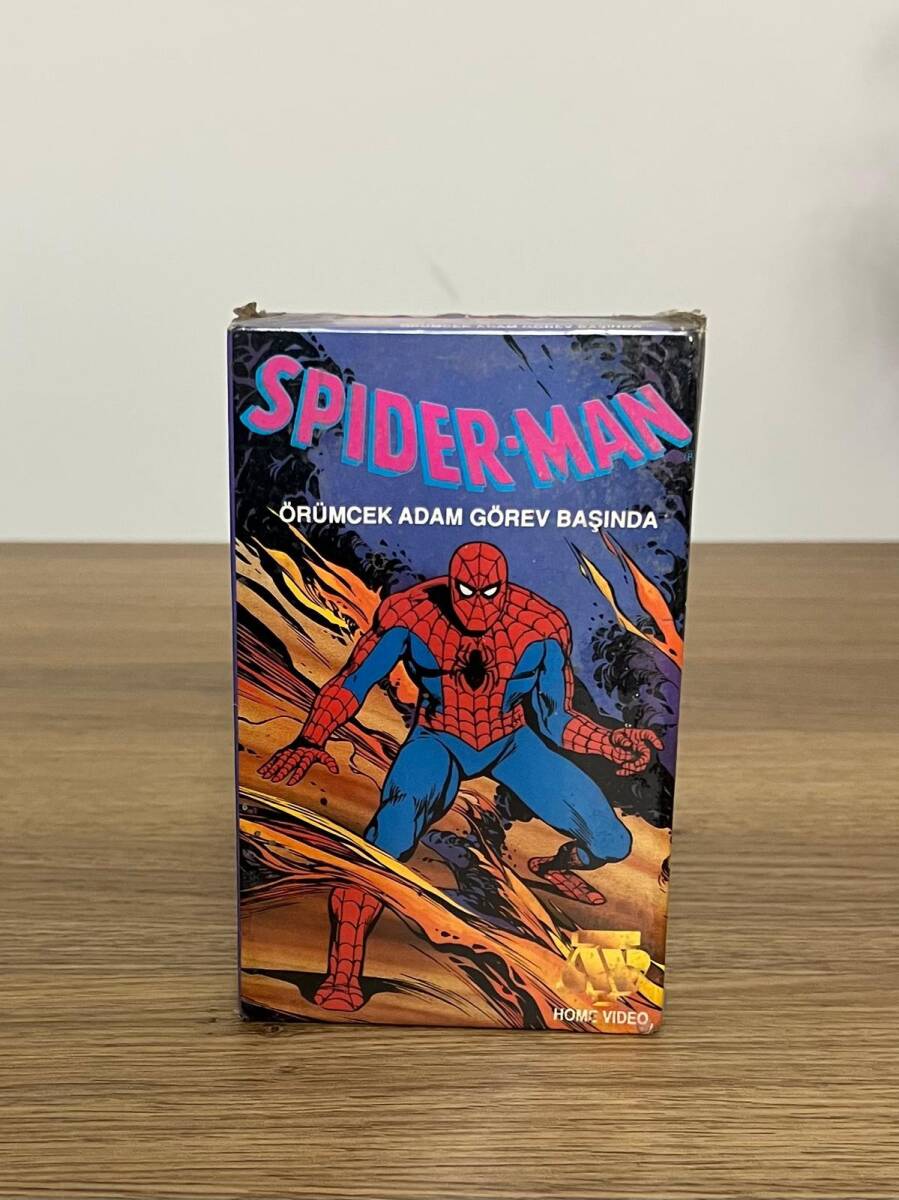 SPIDER-MAN Örümcek Adam Görev Başında - BETA -Açılmamış Jelatininde Video Kaset DVD2843 - 2