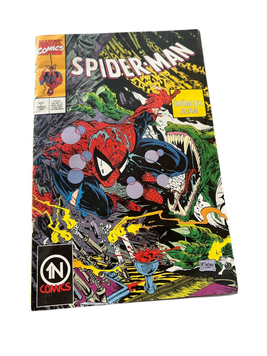 SPIDER MAN - ÖRÜMCEK ADAM - SAYI : 3 - TEMMUZ 1996 NDR98911 - 1
