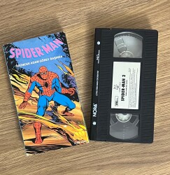 SPIDER-MAN - VHS - SÖrümcek Adam Görev Başında Video Kaset DVD2871 - 4