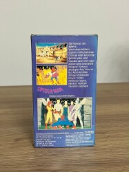 SPIDER-MAN - VHS - SÖrümcek Adam Görev Başında Video Kaset DVD2871 - 3