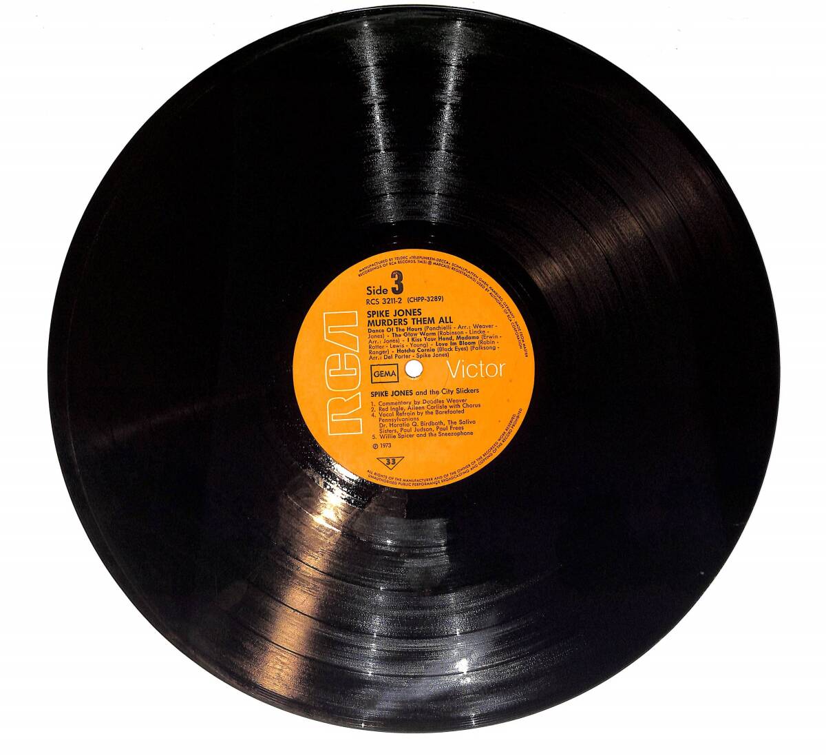 Spike Jones And His City Slickers – Spike Jones Murders Them All (3-4 Mevcut) LP PLAK (Açıklamayı Okuyunuz) PLK26647 - 1