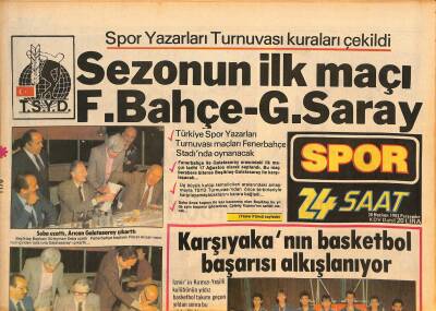 Spor 24 Saat Gazetesi 20 Haziran 1985 - Süleyman Seba ve Fikret Arıcan, B.Metin Galatasarayda Olmak İstiyor GZ126424 - 1