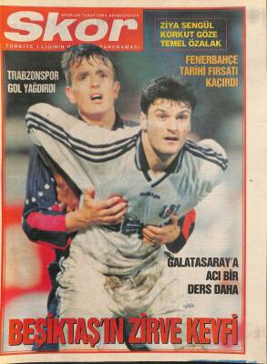 Spor Gazetesi Skor Eki - Galatasaraya Acı Bir Ders Daha - Beşiktaşın Zirve Keyfi GZ127389 - 1
