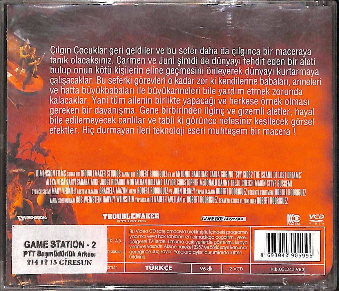 Spy Kids 2 - Çılgın Çocuklar 2 VCD Film VCD27357 - 2