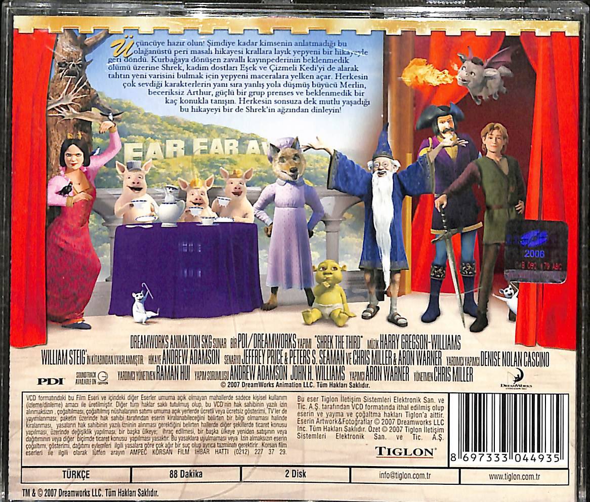 Şrek Üç VCD Film VCD27102 - 2