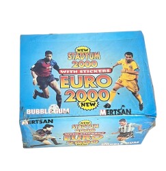 STADYUM 2000 -EURO 2000 (MERTSAN) 2000 Şekerli Sakız Açılmamış Kutu # SKZ1831 - 1