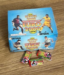 STADYUM 2000 -EURO 2000 (MERTSAN) 2000 Şekerli Sakız Açılmamış Kutu # SKZ1831 - 2