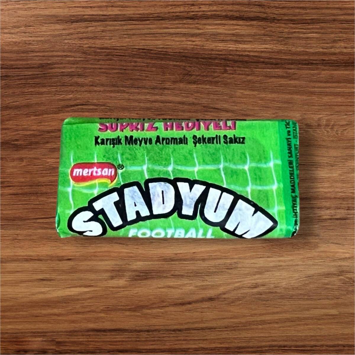 Stadyum (Mertsan) 1990s Futbol Süpriz Çıkartmalı Şekerli Sakız# SKZ2389 - 3