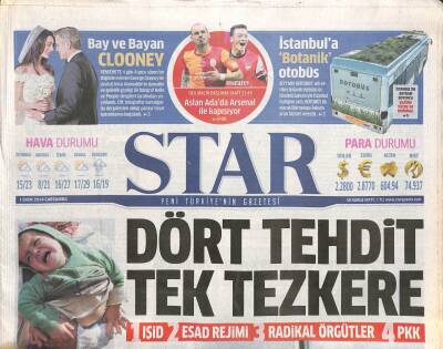 Star Gazetesi 1 Ekim 2014 - Erken Yaşta Antibiyotik Obeziteye Neden Oluyor GZ109961 - 1