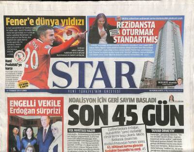 Star Gazetesi 10 Temmuz 2015 - Arda Kural İçin Seferber Oldular GZ109915 - 1