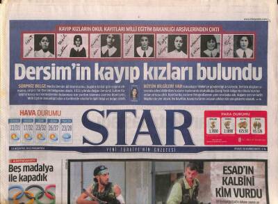 Star Gazetesi 13 Ağustos 2012 - Esadın Kalbini Kim Vurdu GZ84581 - 1