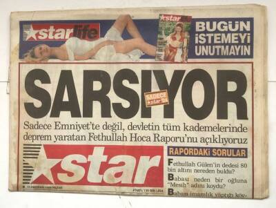 Star Gazetesi 13 Haziran 1999 - İşte Rezaletin Belgesi GZ8173 - 1
