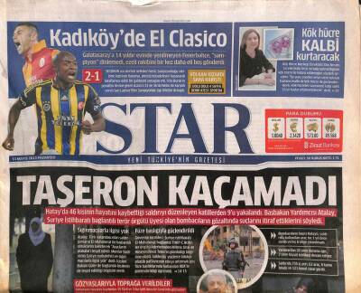 Star Gazetesi 13 Mayıs 2013 - Papa , Osmanlıyla Savaşanları Aziz İlan Etti GZ106582 - 1