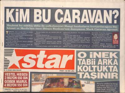 Star Gazetesi 13 Ocak 2002 - Sihirbaz Lorant - Kral Fahdı Cayır Cayır Yaktılar GZ128026 - 1