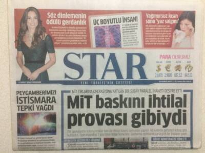 Star Gazetesi 13 Şubat 2014 - Mit Baskını İhtilal Provası Gibiydi GZ29719 - 1