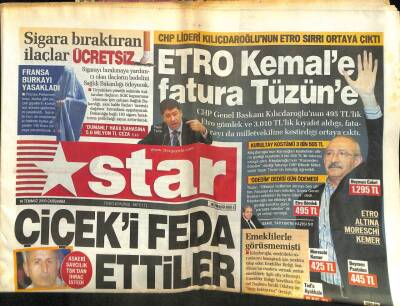 Star Gazetesi 14 Temmuz 2010 - Dursun Çiçeki Feda Ettiler GZ101349 - 2