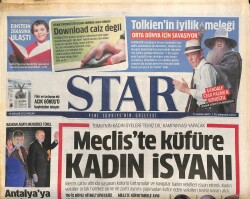 Star Gazetesi 15 Aralık 2013 - Gazzeye Yağmur Bombası - Türk-Rum Mübadelesi Tersine Döndü GZ100815 - 2