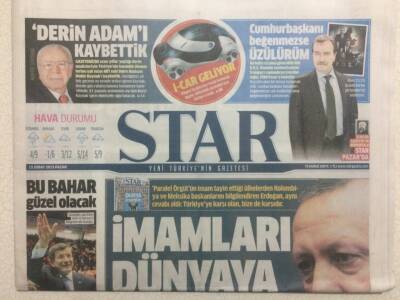 Star Gazetesi 15 Şubat 2015 - İmamları Dünyaya Anlattık GZ29459 - 1