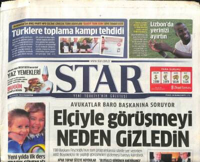 Star Gazetesi 16 Eylül 2013 - Türklere Toplama Kampı Tehdidi GZ104773 - 1