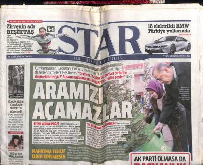 Star Gazetesi 16 Mart 2015 - İntikam Krokili Ölüm Listesi Sedat Şahin Kayıplara Karıştı GZ107063 - 1