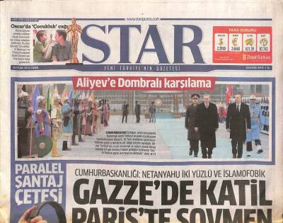 Star Gazetesi 16 Ocak 2015 - 3 Boyutlu Yazıcıdan 300 Dolara Biyonik Kol - Yeni Akite Çirkin Saldırı GZ106562 - 1
