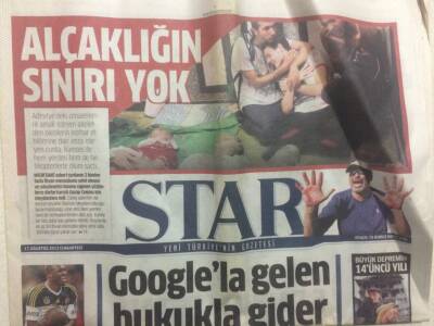Star Gazetesi 17 Ağustos 2013 - ErdoğanGoogle İle Gelen Hukukla Gider GZ29717 - 1