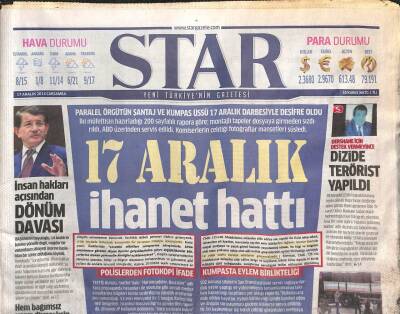 Star Gazetesi 17 Aralık 2014 - Yeni Küresel Krizin Ayak Sesleri Rusya Depremi GZ109949 - 1