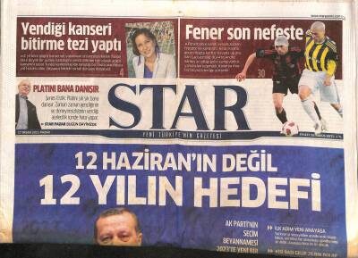 Star Gazetesi 17 Nisan 2011 - Fener Son Nefeste - Einstein , Dostları İçin Türkiyeden İş İstedi GZ125435 - 1