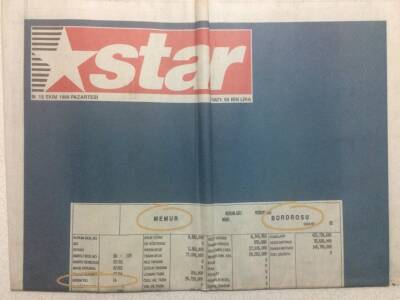 Star Gazetesi 18 Ekim 1999 - Musa Yaşar Kemale Fakir Bayburtu Sordu GZ34986 - 1