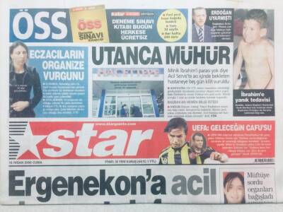 Star Gazetesi 18 Nisan 2008 - Ergenokona Acil Durum Telefonu GZ43118 - 1