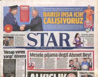 Star Gazetesi 18 Nisan 2015 - Saddamın Sağ Kolu , Deaşın Beyni El Duri Öldürüldü GZ113308 - 1