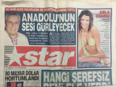 Star Gazetesi 19 Temmuz 2004 - Ali Sami Alkış Kulüplerin Ve Taraftarın Nabzını Tuttu GZ27779 - 1