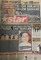 Star Gazetesi 19 Temmuz 2005-Terör Hikaye Turizm Şahane GZ45499 - 2