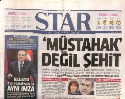 Star Gazetesi 20 Mayıs 2014 - Kolombiyada 32 Çocuk Otobüste Yanarak Can Verdi GZ106574 - 1