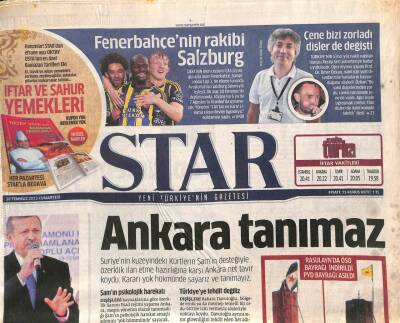 Star Gazetesi 20 Temmuz 2013 - Hatayda Heyelan Faciası 5 Ölü,12 Yaralı - Detroit Şehri İflas Bayrağı Çekti GZ106551 - 1