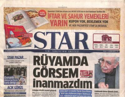 Star Gazetesi 21 Temmuz 2013 - Messinin Sol Ayağı 1.2 Milyar Dolar Eridi GZ106566 - 1