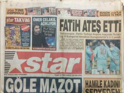 Star Gazetesi 22 Aralık 2005 - Hamile Kadını Sedyeden Düşürdüler,Hem Anne Hem Bebek Öldü GZ29852 - 1