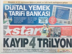 Star Gazetesi 22 Nisan 2008 - Kayıp 4 Trilyon GZ43120 - 2