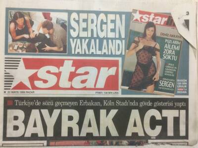 Star Gazetesi 23 Mayıs 1999 - Çirkin Cem Özer GZ47851 - 1