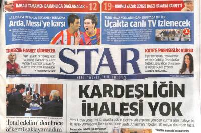Star Gazetesi 24 Eylül 2011 - Atatürk İle İnönünün Yolları Neden Ayrıldı ? GZ109952 - 1